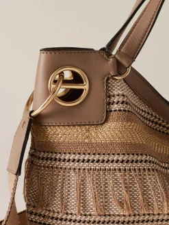Vedi Tutti|Borse Hobo<Borbonese LONDON BORSA HOBO MEDIUM NATURALE