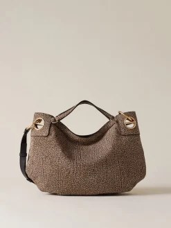 Vedi Tutti|Borse Hobo<Borbonese LONDON BORSA HOBO MEDIUM CUOIO