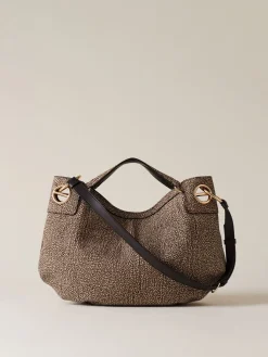 Vedi Tutti|Borse Hobo<Borbonese LONDON BORSA HOBO MEDIUM CUOIO