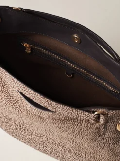 Vedi Tutti|Borse Hobo<Borbonese LONDON BORSA HOBO MEDIUM CUOIO