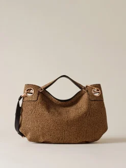 Vedi Tutti|Borse Hobo<Borbonese LONDON BORSA HOBO MEDIUM OP NATURALE
