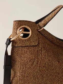 Vedi Tutti|Borse Hobo<Borbonese LONDON BORSA HOBO MEDIUM OP NATURALE