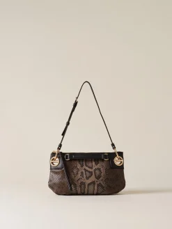 Vedi Tutti|Borse A Spalla<Borbonese LONDON BORSA MINI MARRONE/EBANO