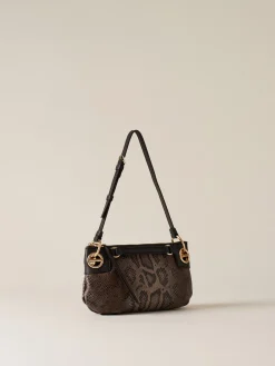 Vedi Tutti|Borse A Spalla<Borbonese LONDON BORSA MINI MARRONE/EBANO