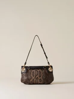 Vedi Tutti|Borse A Spalla<Borbonese LONDON BORSA MINI MARRONE/EBANO