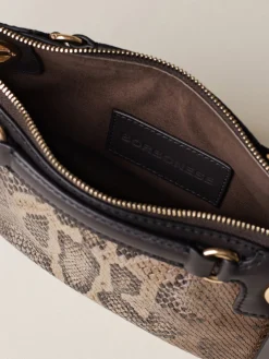 Vedi Tutti|Borse A Spalla<Borbonese LONDON BORSA MINI MARRONE/EBANO
