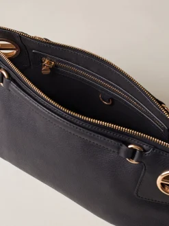 Vedi Tutti|London<Borbonese LONDON TRACOLLA SMALL NERO