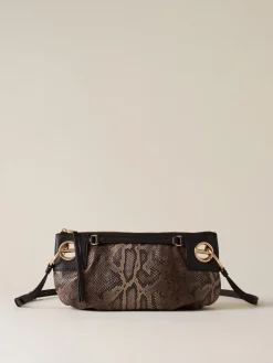 Vedi Tutti|London<Borbonese LONDON TRACOLLA SMALL MARRONE/EBANO