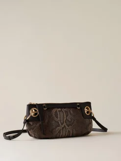 Vedi Tutti|London<Borbonese LONDON TRACOLLA SMALL MARRONE/EBANO