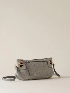 Vedi Tutti|London<Borbonese LONDON TRACOLLA SMALL GRIGIO