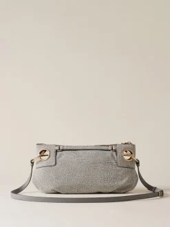 Vedi Tutti|London<Borbonese LONDON TRACOLLA SMALL GRIGIO