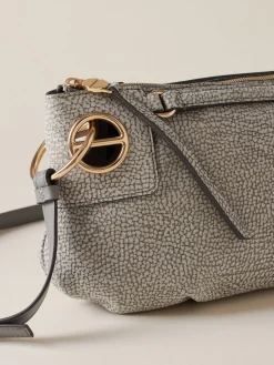 Vedi Tutti|London<Borbonese LONDON TRACOLLA SMALL GRIGIO