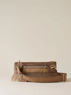 Vedi Tutti|London<Borbonese LONDON TRACOLLA SMALL NATURALE
