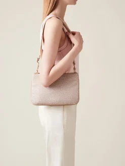 Vedi Tutti|Borse A Tracolla<Borbonese LUNA BAG SMALL SABBIA