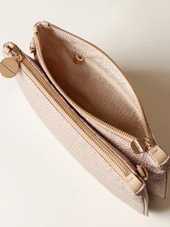Vedi Tutti|Borse A Tracolla<Borbonese LUNA BAG SMALL SABBIA