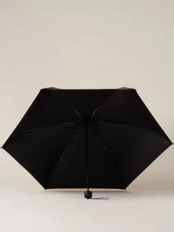 Vedi Tutti<Borbonese OMBRELLO SUPER MINI NERO/OP NATURALE