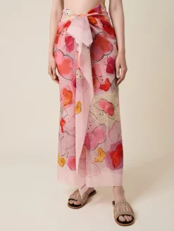 Vedi Tutti|Tessili<Borbonese PAREO 150 X 150 ROSA