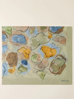 Vedi Tutti|Tessili<Borbonese PAREO 150 X 150 VERDE SALVIA