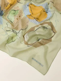 Vedi Tutti|Tessili<Borbonese PAREO 150 X 150 VERDE SALVIA