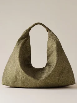 Vedi Tutti|Borse Hobo<Borbonese PLIE BORSA HOBO LARGE OLIVE