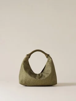 Vedi Tutti|Borse Hobo<Borbonese PLIE BORSA HOBO SMALL OLIVE