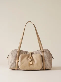 Vedi Tutti|Borse A Spalla<Borbonese POCHE BAULETTO MEDIUM SABBIA