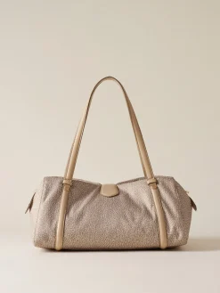Vedi Tutti|Borse A Spalla<Borbonese POCHE BAULETTO MEDIUM SABBIA