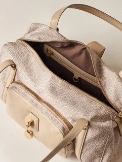 Vedi Tutti|Borse A Spalla<Borbonese POCHE BAULETTO MEDIUM SABBIA