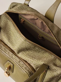 Vedi Tutti|Borse A Spalla<Borbonese POCHE BAULETTO MEDIUM OLIVE