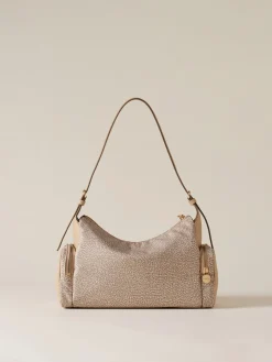 Vedi Tutti|Borse Hobo<Borbonese POCHE BORSA HOBO MEDIUM SABBIA