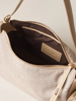 Vedi Tutti|Borse Hobo<Borbonese POCHE BORSA HOBO MEDIUM SABBIA