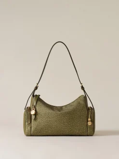 Vedi Tutti|Borse Hobo<Borbonese POCHE BORSA HOBO MEDIUM OLIVE