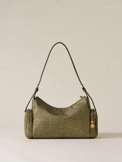 Vedi Tutti|Borse Hobo<Borbonese POCHE BORSA HOBO MEDIUM OLIVE