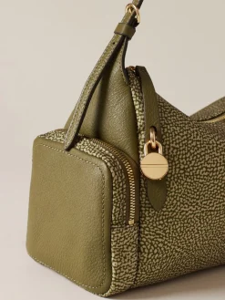 Vedi Tutti|Borse Hobo<Borbonese POCHE BORSA HOBO MEDIUM OLIVE