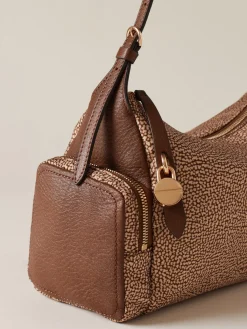 Vedi Tutti|Borse Hobo<Borbonese POCHE BORSA HOBO MEDIUM BEIGE/MARRONE