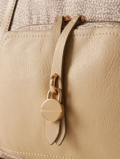 Vedi Tutti|Borse A Spalla<Borbonese POCHE BORSA SHOPPING MEDIUM SABBIA