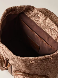 Vedi Tutti|Zaini<Borbonese POCHE ZAINO MEDIUM BEIGE/MARRONE