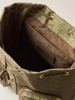 Vedi Tutti|Zaini<Borbonese POCHE ZAINO MEDIUM OLIVE