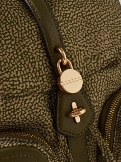 Vedi Tutti|Zaini<Borbonese POCHE ZAINO MEDIUM OLIVE