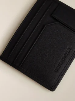 Vedi Tutti|Portafogli<Borbonese PORTA CARTE DI CREDITO NERO