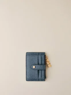 Vedi Tutti|Portafogli<Borbonese PORTA CARTE DI CREDITO DENIM