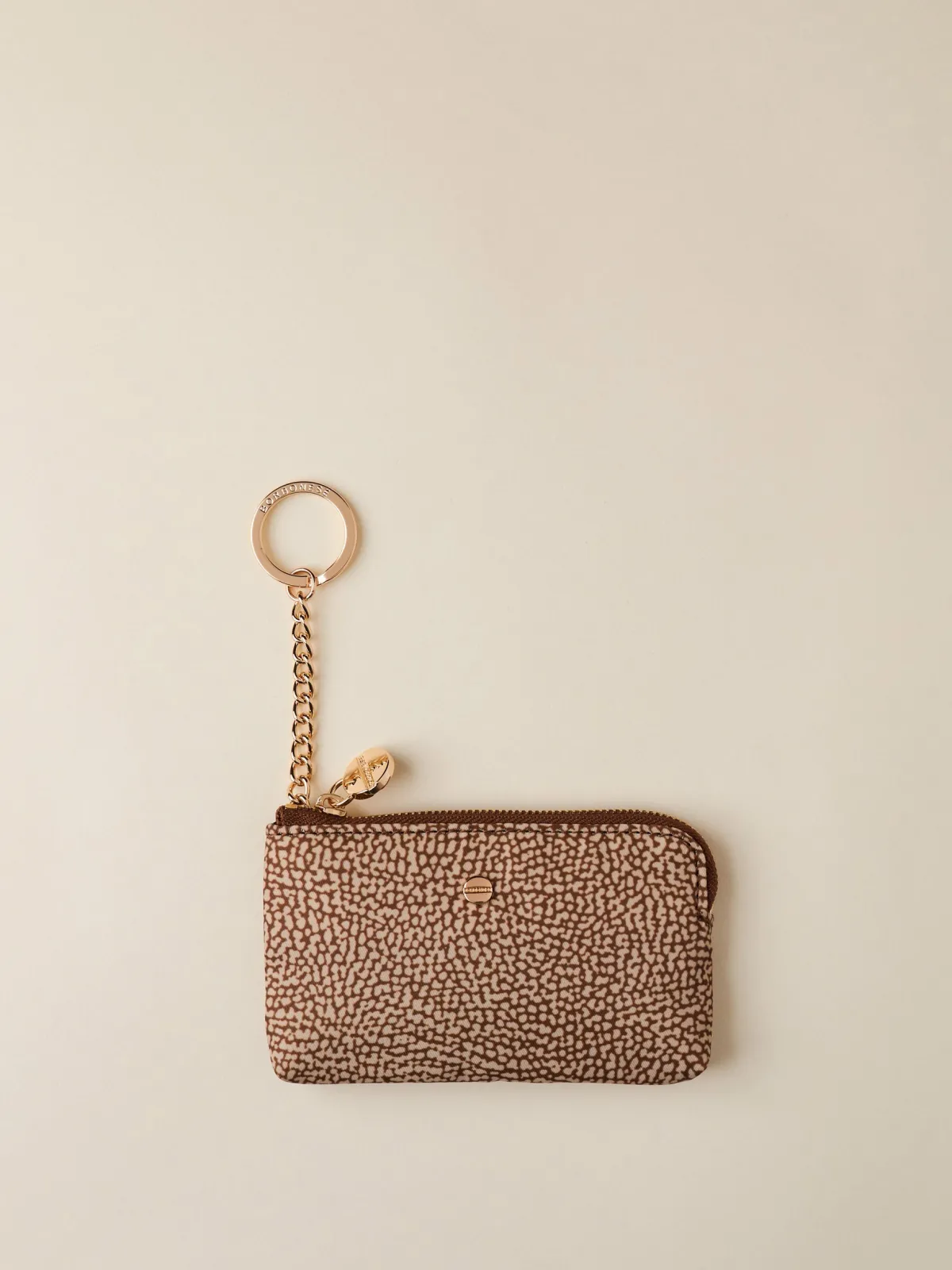 Vedi Tutti|Portachiavi<Borbonese PORTACHIAVI BEIGE/MARRONE