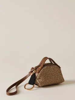 Vedi Tutti|Portachiavi<Borbonese PORTACHIAVI BAULETTO BEIGE/MARRONE