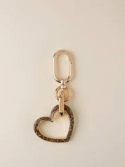 Vedi Tutti|Beauty Case<Borbonese PORTACHIAVI CUORE ORO CH.FREE/OP NAT