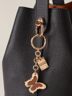 Vedi Tutti|Beauty Case<Borbonese PORTACHIAVI FARFALLA ORO CH.FREE/OP NAT