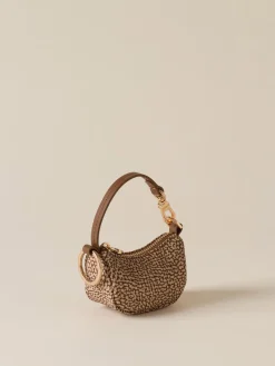 Vedi Tutti|Portachiavi<Borbonese PORTACHIAVI LUNA BEIGE/MARRONE
