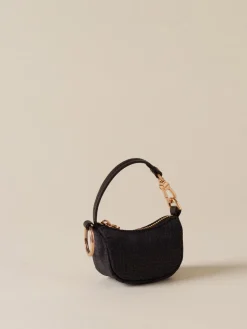 Vedi Tutti|Portachiavi<Borbonese PORTACHIAVI LUNA DARK BLACK