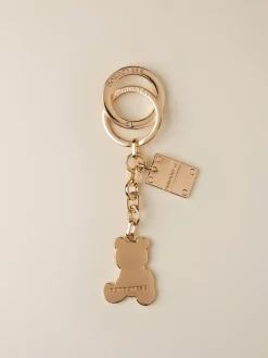 Vedi Tutti|Beauty Case<Borbonese PORTACHIAVI ORSO ORO CH.FREE/OP NAT