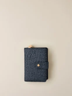 Vedi Tutti|Portafogli<Borbonese PORTAFOGLIO CALSSICA SMALL BLU LAPIS