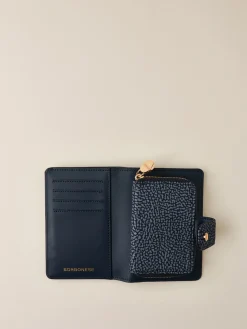 Vedi Tutti|Portafogli<Borbonese PORTAFOGLIO CALSSICA SMALL BLU LAPIS